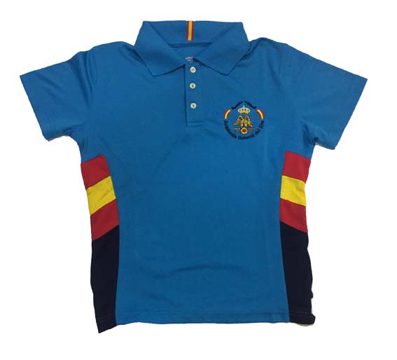 Polo mujer Academia General del Aire Azul turquesa Dry Fresh